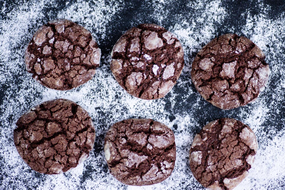Chocolate Crackle Cookies by Martha Stewart recipe