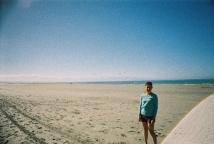 The beach in Nelson, New Zealand