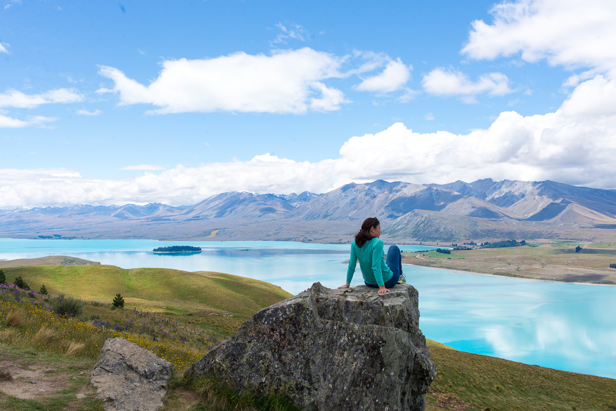 Lake Tekapo in New Zealand