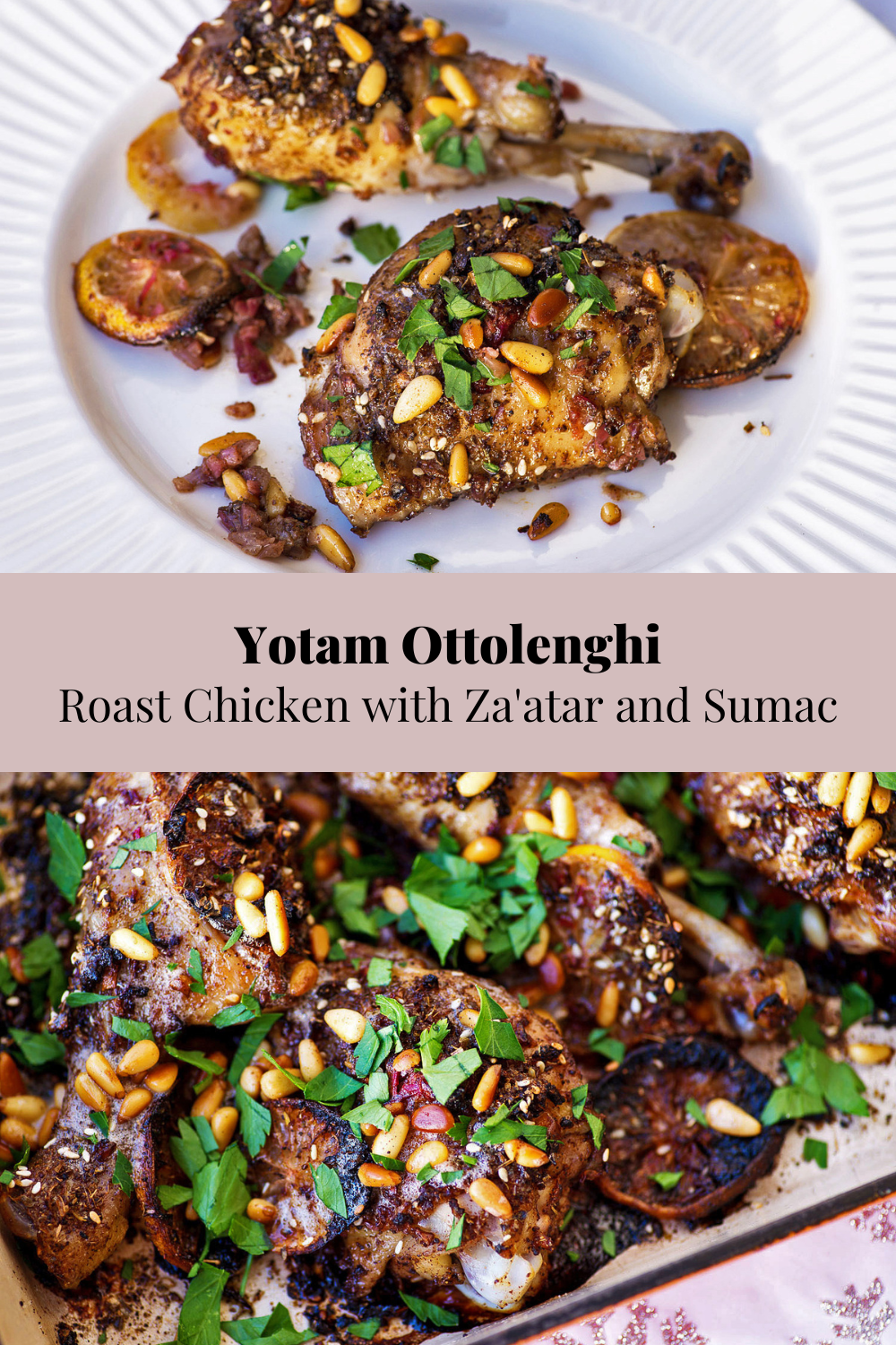 Roast Chicken with Za'atar and Sumac by Ottolenghi