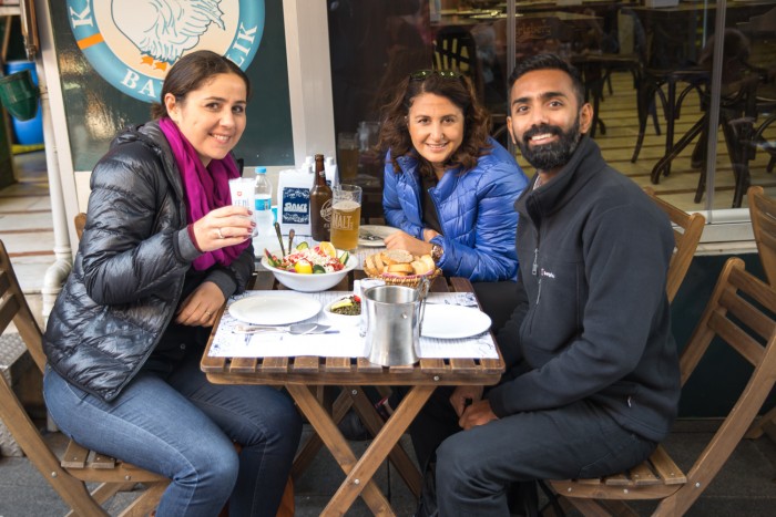 Lunch with locals at Kadikoy in Istanbul, Turkey
