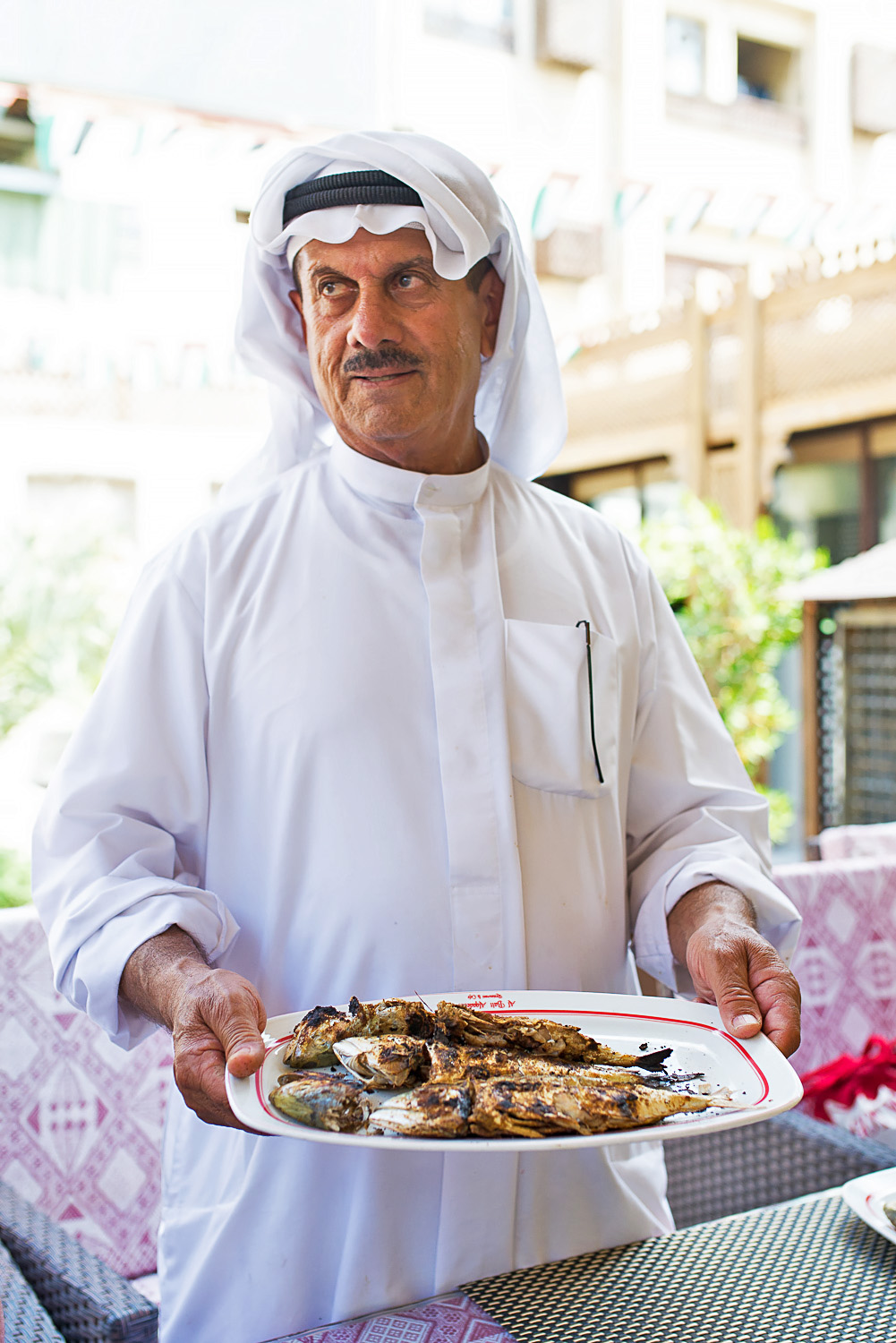 Emirati Arab man in Old Dubai Emirati Arab man in Old Dubai