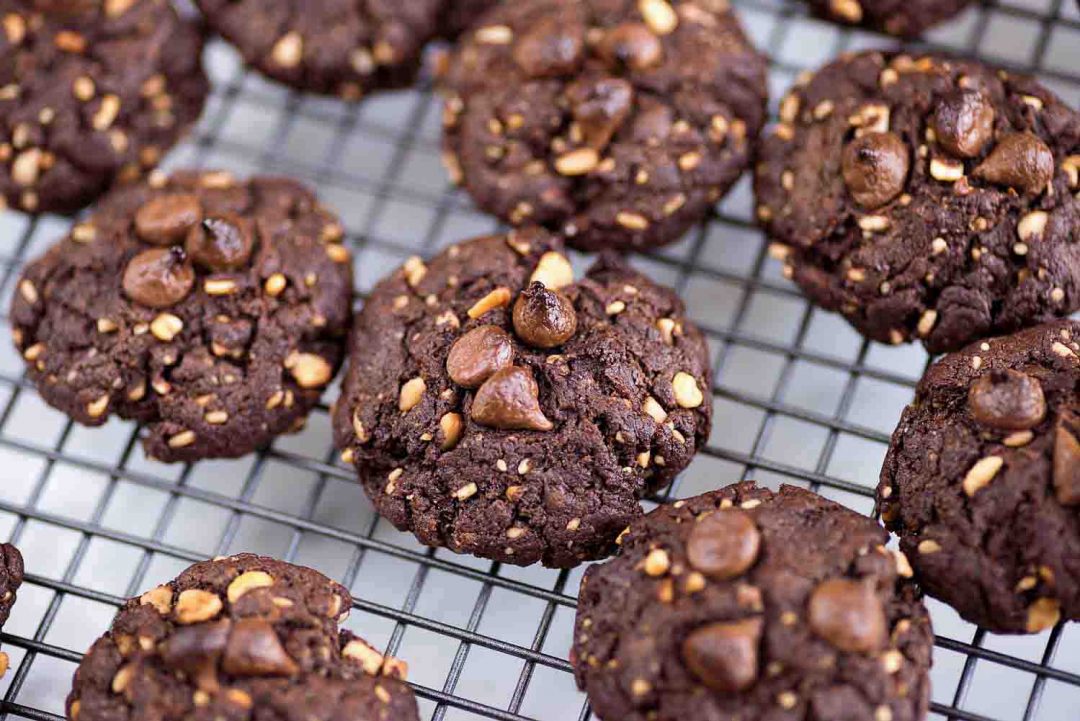Flourless Cocoa Peanut Butter Cookies Mondomulia