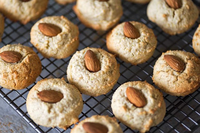 Sicilian almond cookies, gluten free