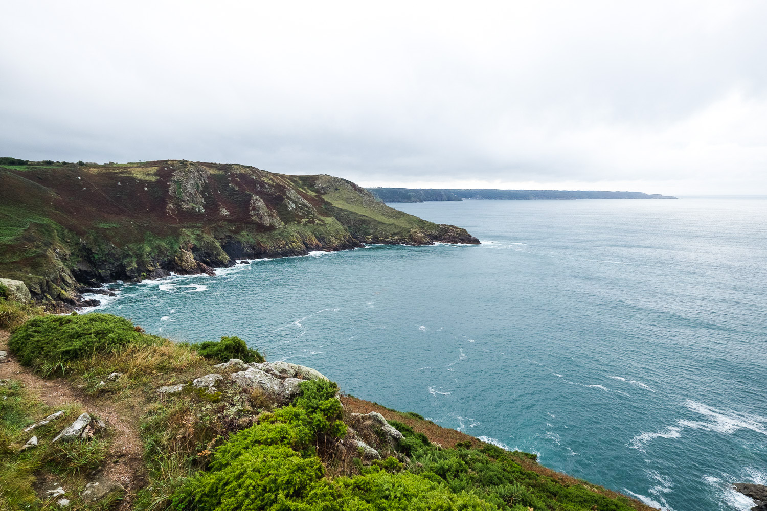 Sorel Point - Cliffs in Jersey, Channel islands, United Kingdom
