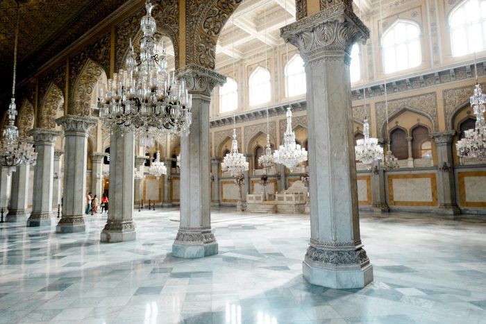 Chowmahalla Palace in Hyderabad in India