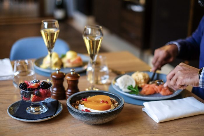 Brunch at St Pancras Brasserie in LondonAC