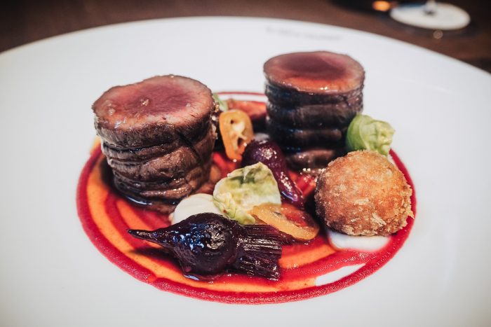 Lunch and wine pairing at Les 110 de Taillevent, a sophisticated and modern French restaurant on Cavendish Square in the heart of Marylebone, London. 