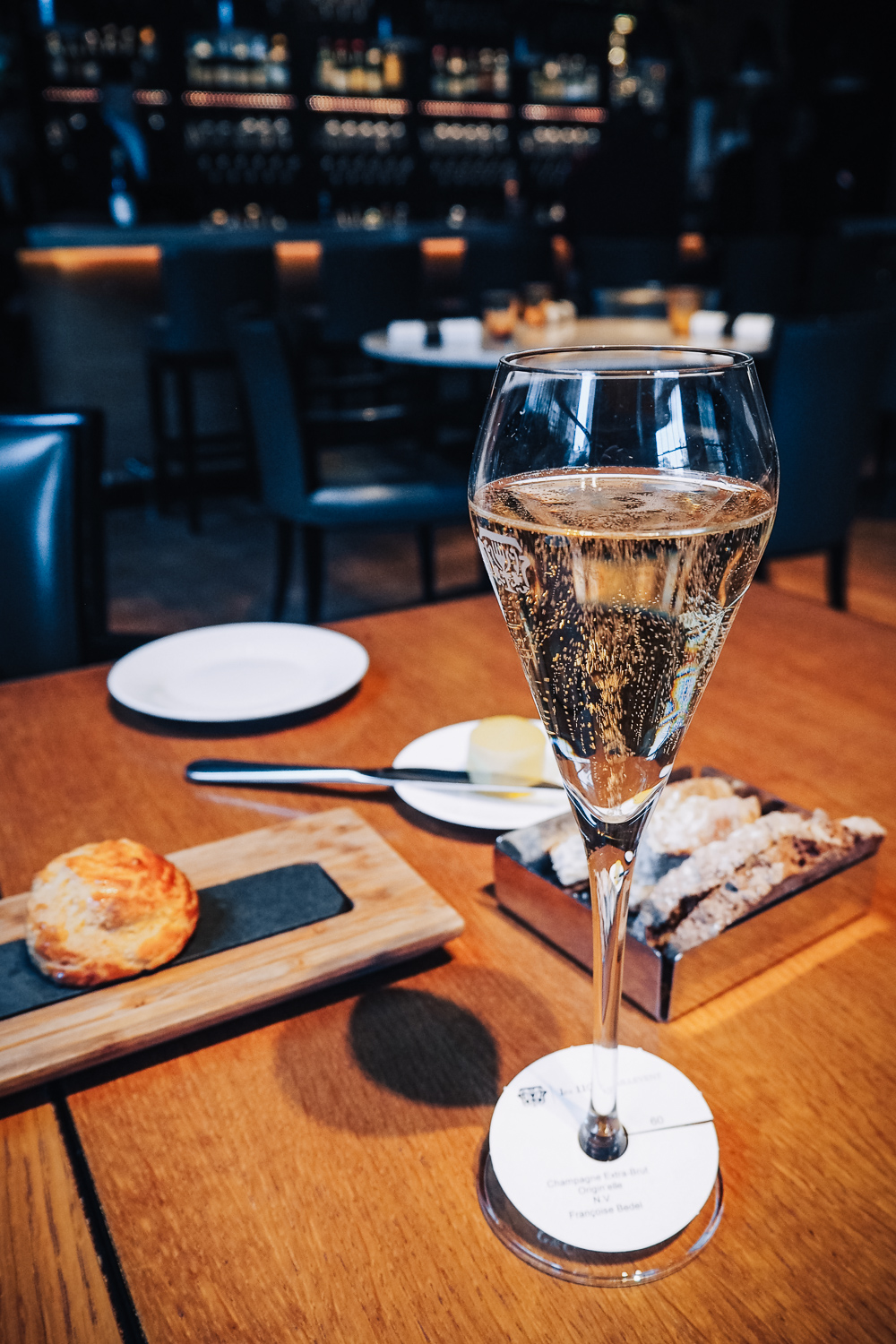 Lunch and wine pairing at Les 110 de Taillevent, a sophisticated and modern French restaurant on Cavendish Square in the heart of Marylebone, London. 