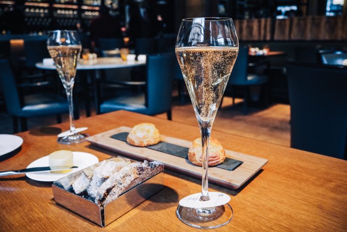 Lunch and wine pairing at Les 110 de Taillevent, a sophisticated and modern French restaurant on Cavendish Square in the heart of Marylebone, London. 