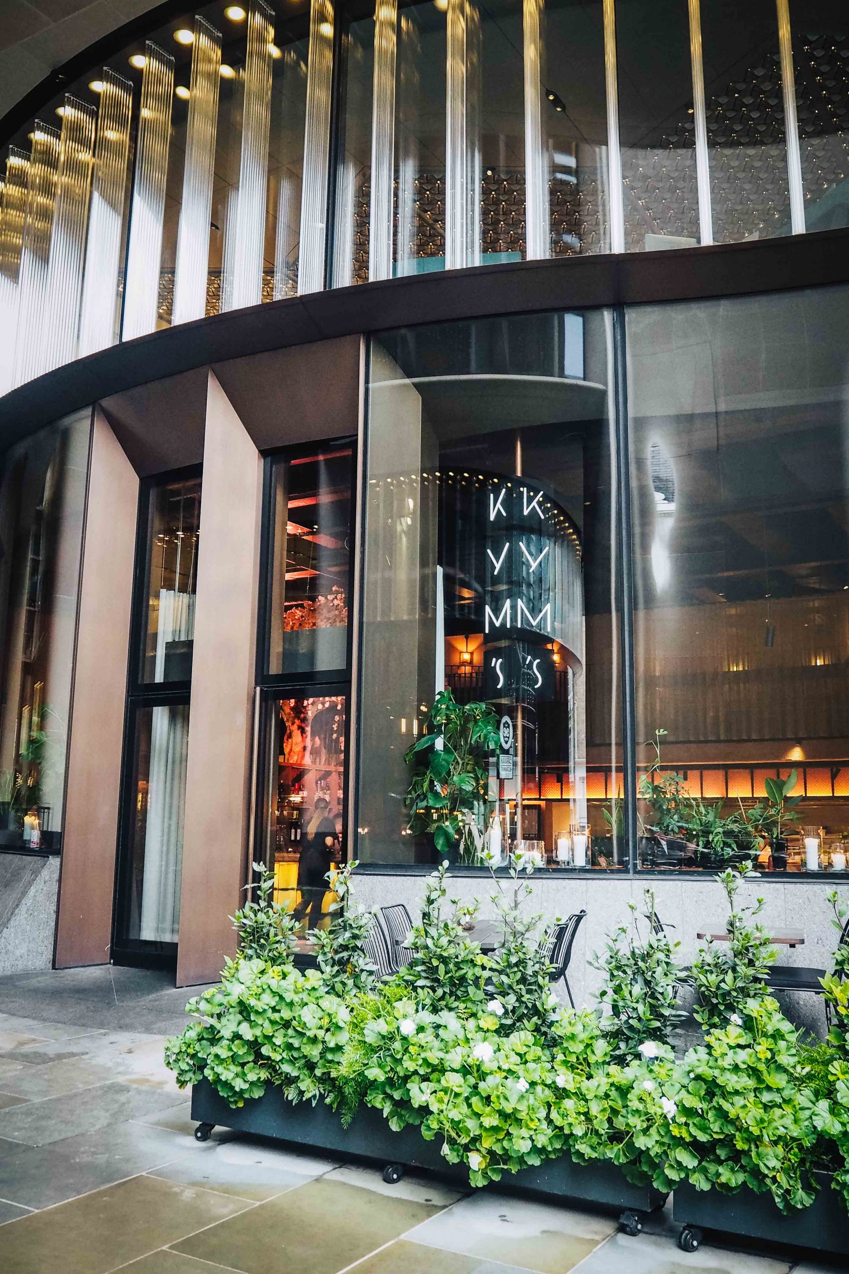 The new Lobster Brunch Saturday menu at Kym's, Andrew Wong's Chinese restaurant in Bloomberg Arcade, London 