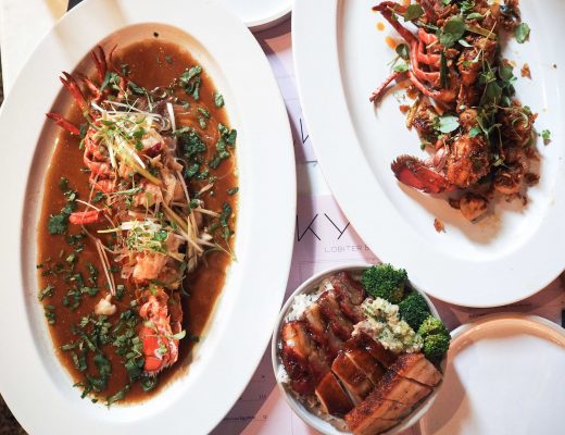 The new Lobster Brunch Saturday menu at Kym's, Andrew Wong's Chinese restaurant in Bloomberg Arcade, London