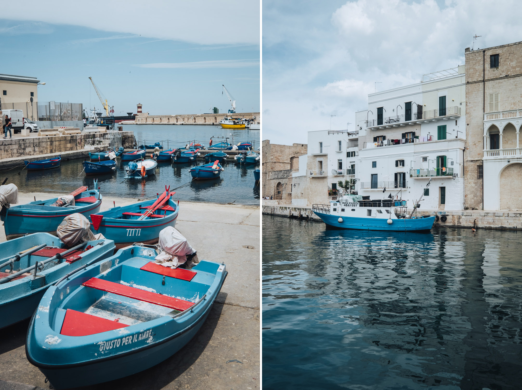 The old port of Monopoli | A 7-day Road Trip Through Puglia and Matera | Mondomulia
