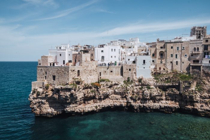 A view of the old town of Polignano a Mare, Puglia | A 7-day Road Trip Through Puglia and Matera | Mondomulia