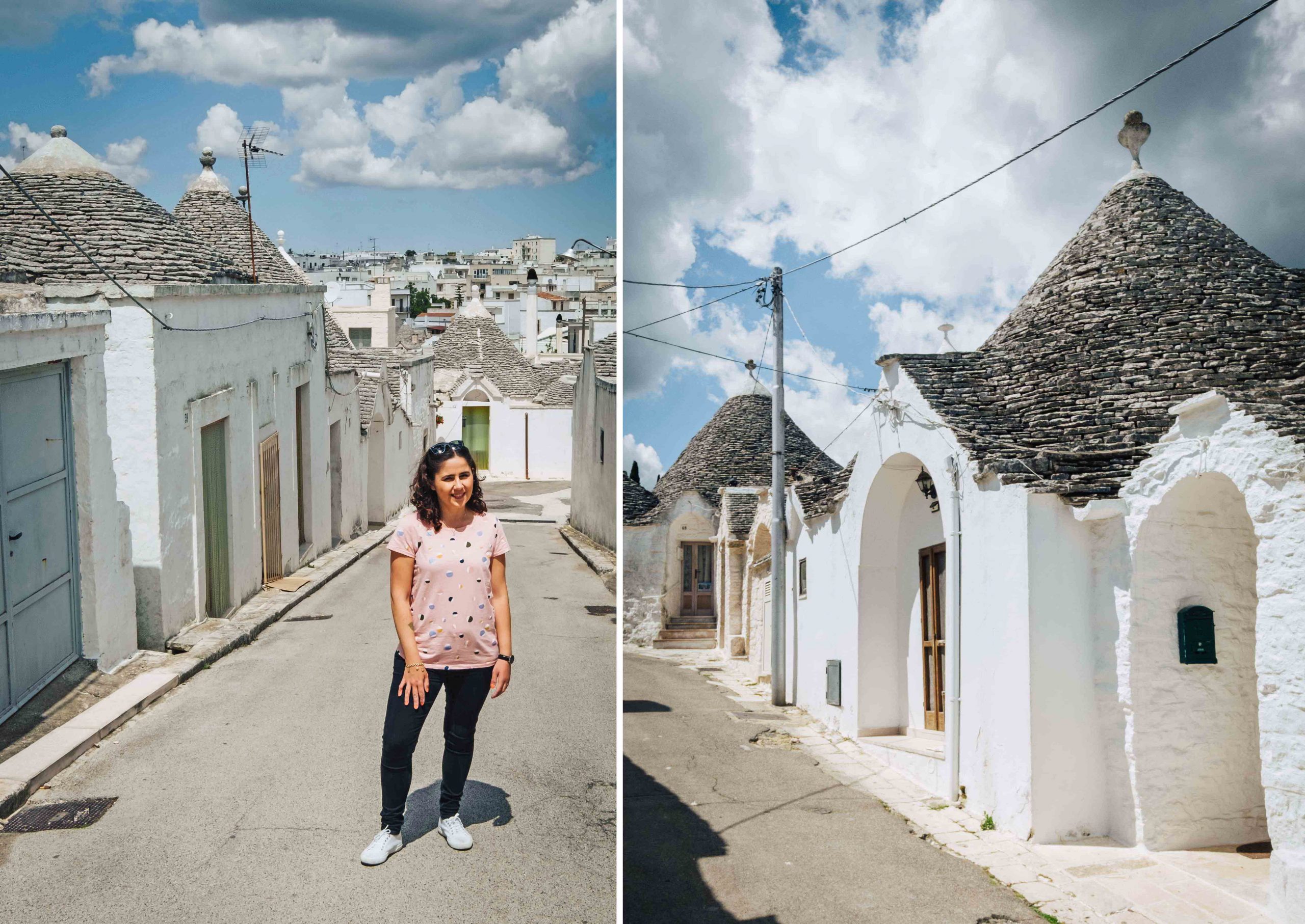 Trulli houses in Rione Monti, part of the Unesco Heritage Site of Alberobello in Valle d'Itria | A 7-day Road Trip Through Puglia | Mondomulia