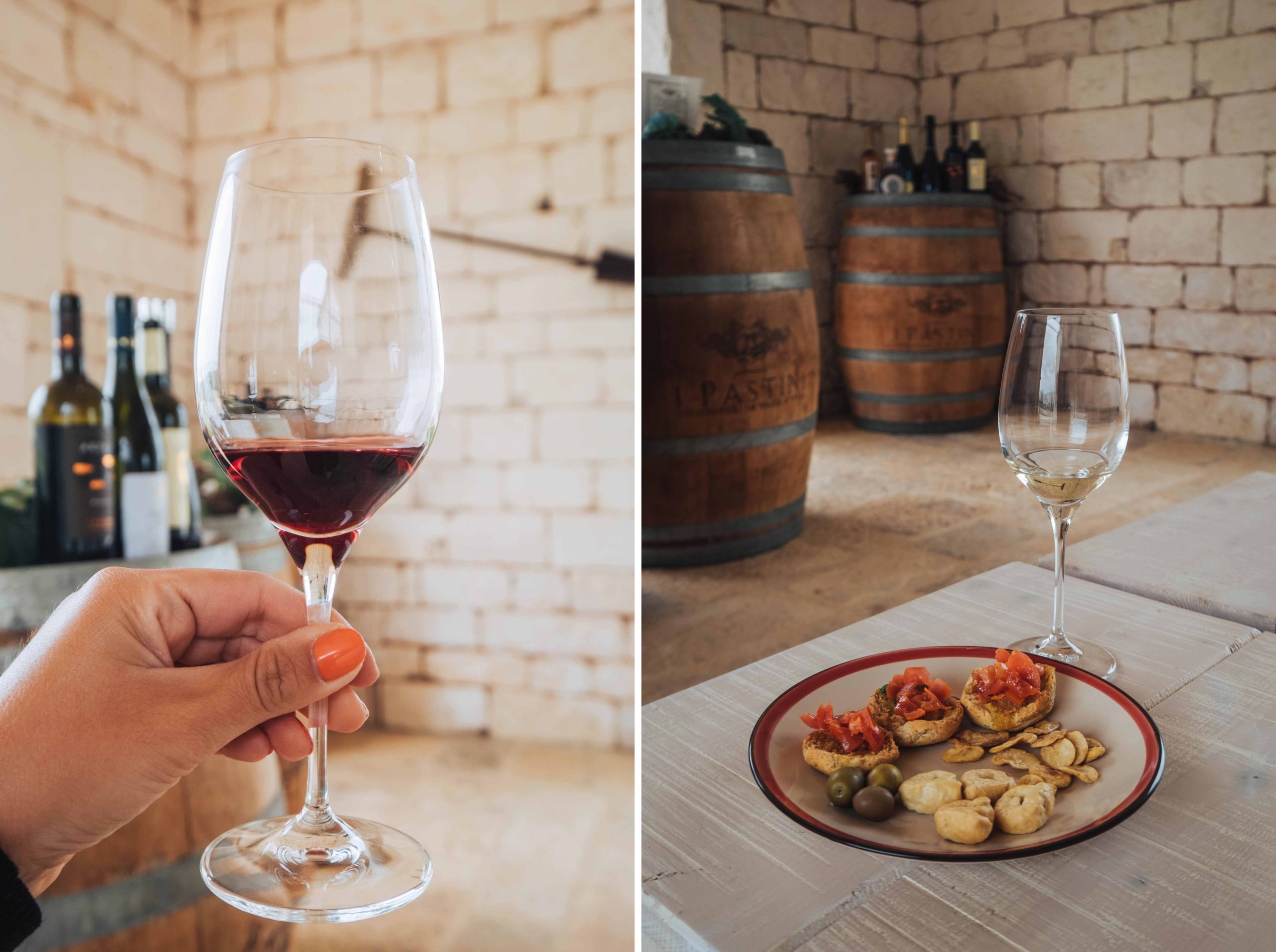 Wine tasting and winery tour at Cantina i Pastini in Valle d'Itria Puglia Wine tasting and winery tour at Cantina i Pastini in Valle d'Itria Puglia