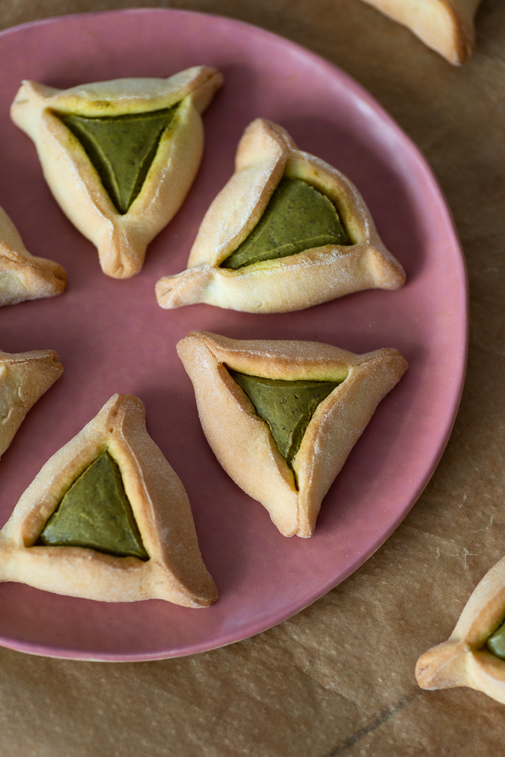 speculoos (cookie butter) hamantaschen!