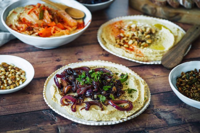 How to make homemade hummus (from Taverna cookbook by Georgina Hayden)