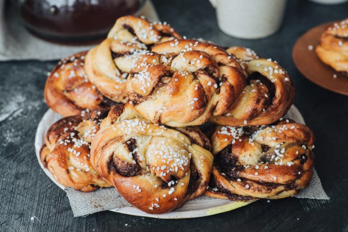 Swedish style twisted cinnamon bun recipe
