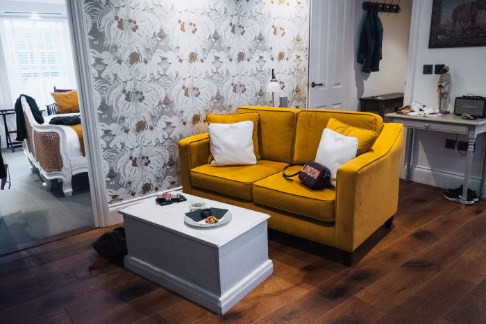 Marshmallow Suite at Padstow Townhouse in Padstow, North Cornwall, United Kingdom