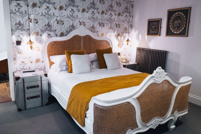 Marshmallow Suite at Padstow Townhouse in Padstow, North Cornwall, United Kingdom