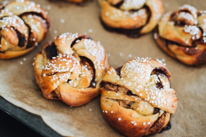Swedish style twisted cinnamon bun recipe