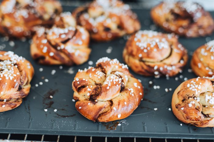Swedish style twisted cinnamon bun recipe