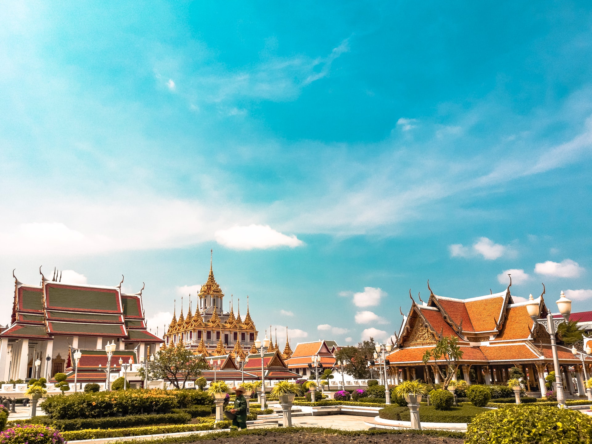 Loha Prasat Temple in Bangkok