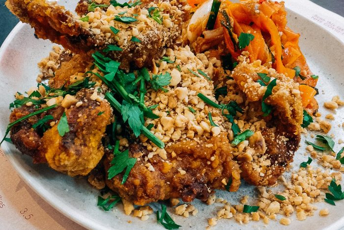 Crispy Sticky Crunchy Chicken | Brunch at Bala Baya in London