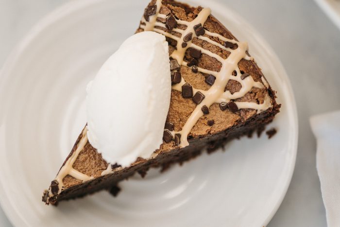 Gluten Free / Flourless / Nut-free Double Baked Dark Chocolate Cake (recipe by Ravneet Gill)