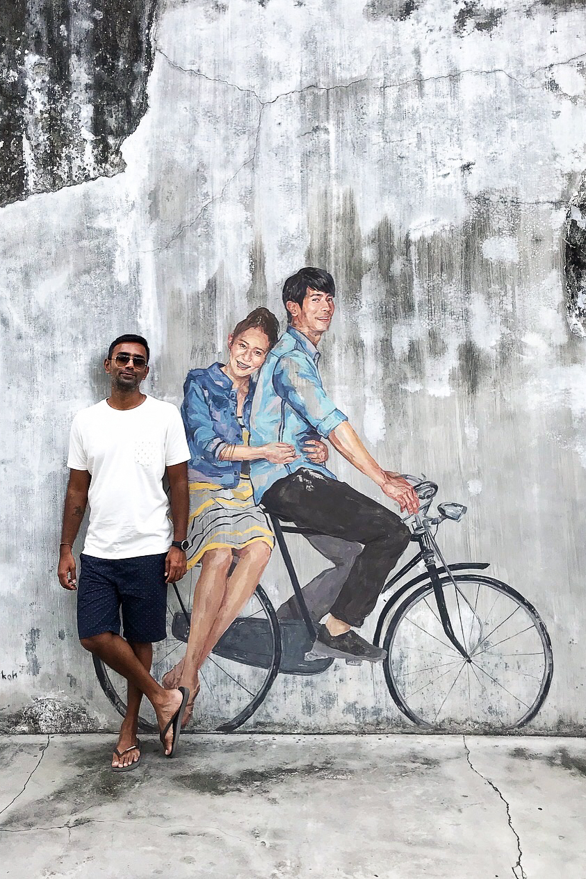 Street art in Georgetown, Penang, Malaysia