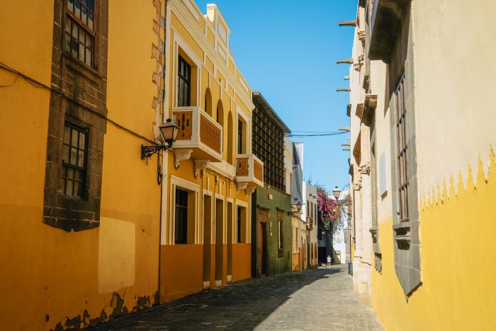 Las Palmas, the capital city of Gran Canaria (Canary Islands, Spain)