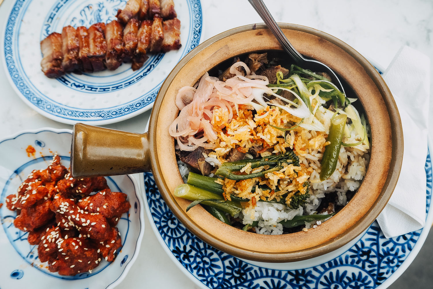 Wun’s Tea Room & Bar in Soho, London Clay pot rice at Wun’s Tea Room & Bar in Soho, London