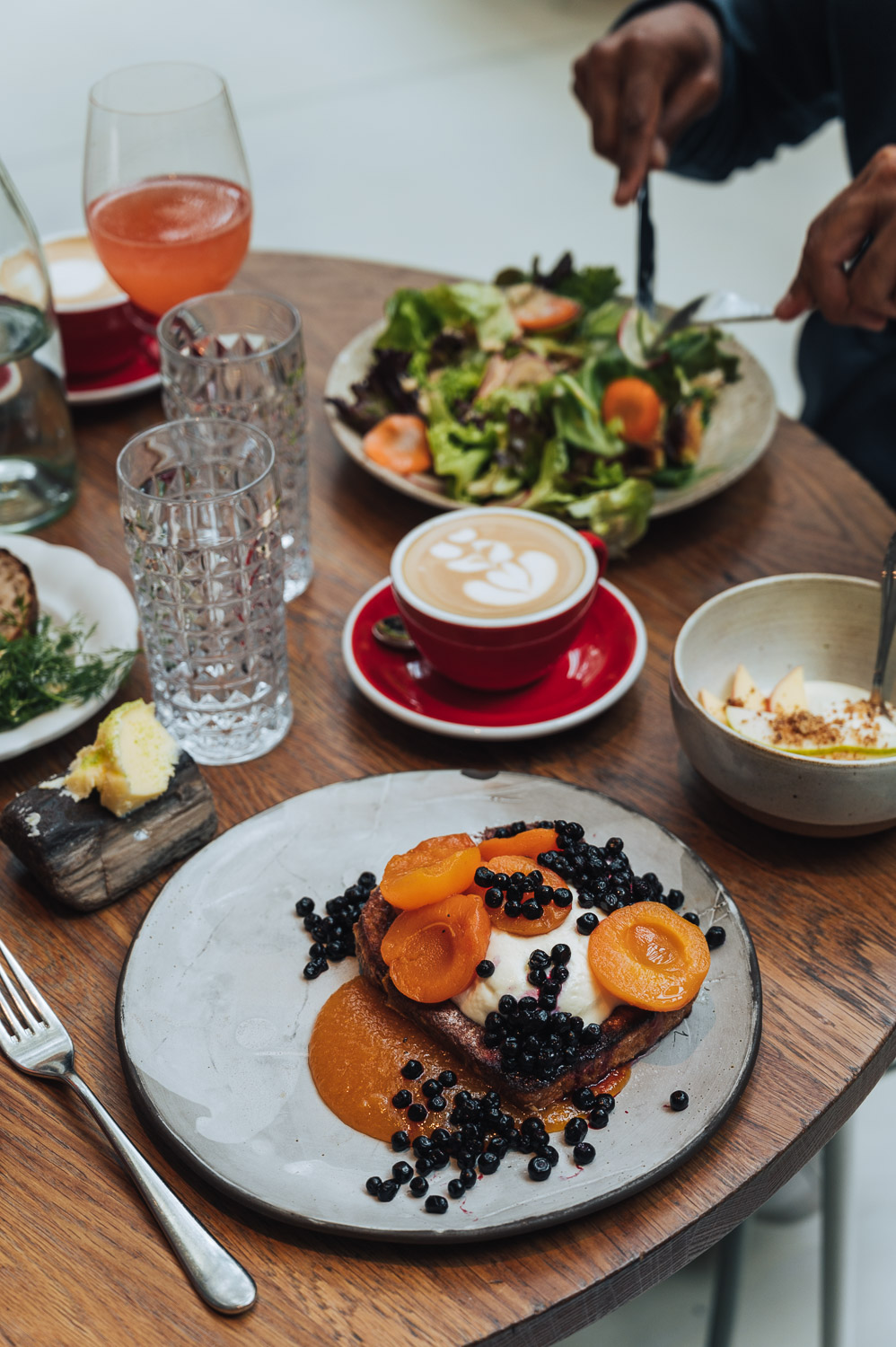 WEEKEND brunch at Eska restaurant and cafe in Karlin district of Prague WEEKEND brunch at Eska restaurant and cafe in Karlin district of Prague