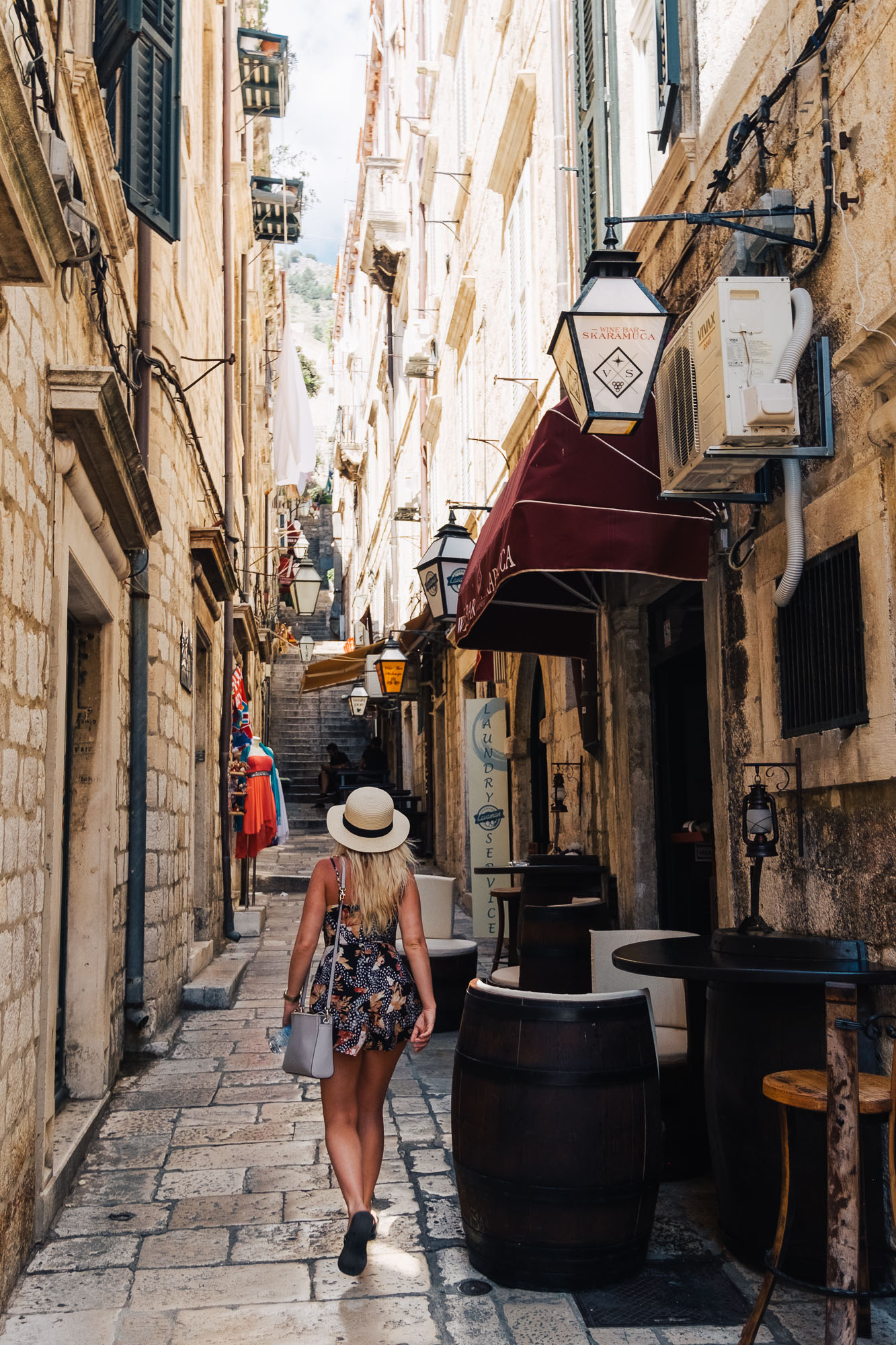The medieval old town of Dubrovnik, Croatia The medieval old town of Dubrovnik, Croatia