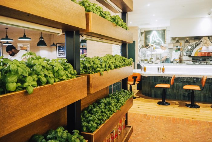 Pizza Pilgrims new sustainable pizzeria at Selfridges in London