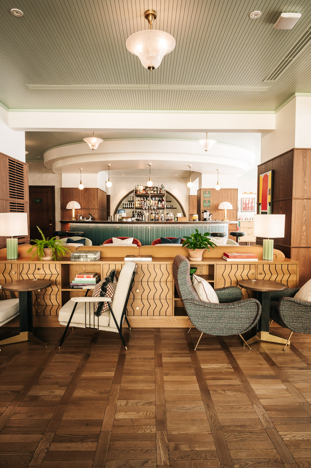 Lobby at The Hoxton Rome Hotel Lobby at The Hoxton Rome Hotel