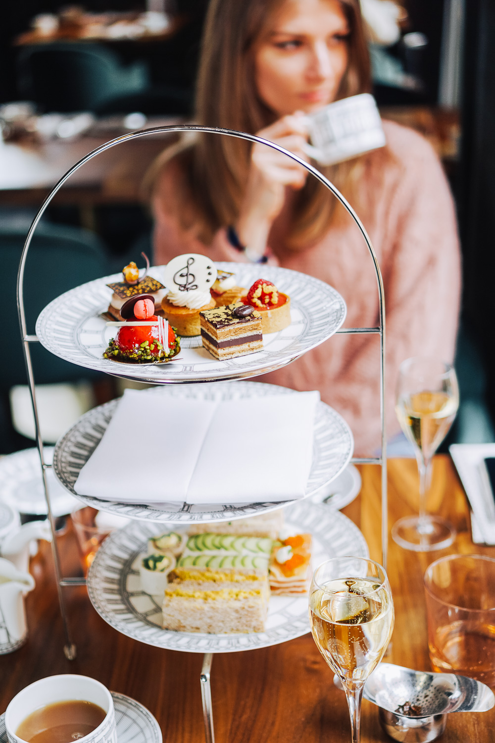 Champagne Afternoon Tea at The Royal Albert Hall in London
