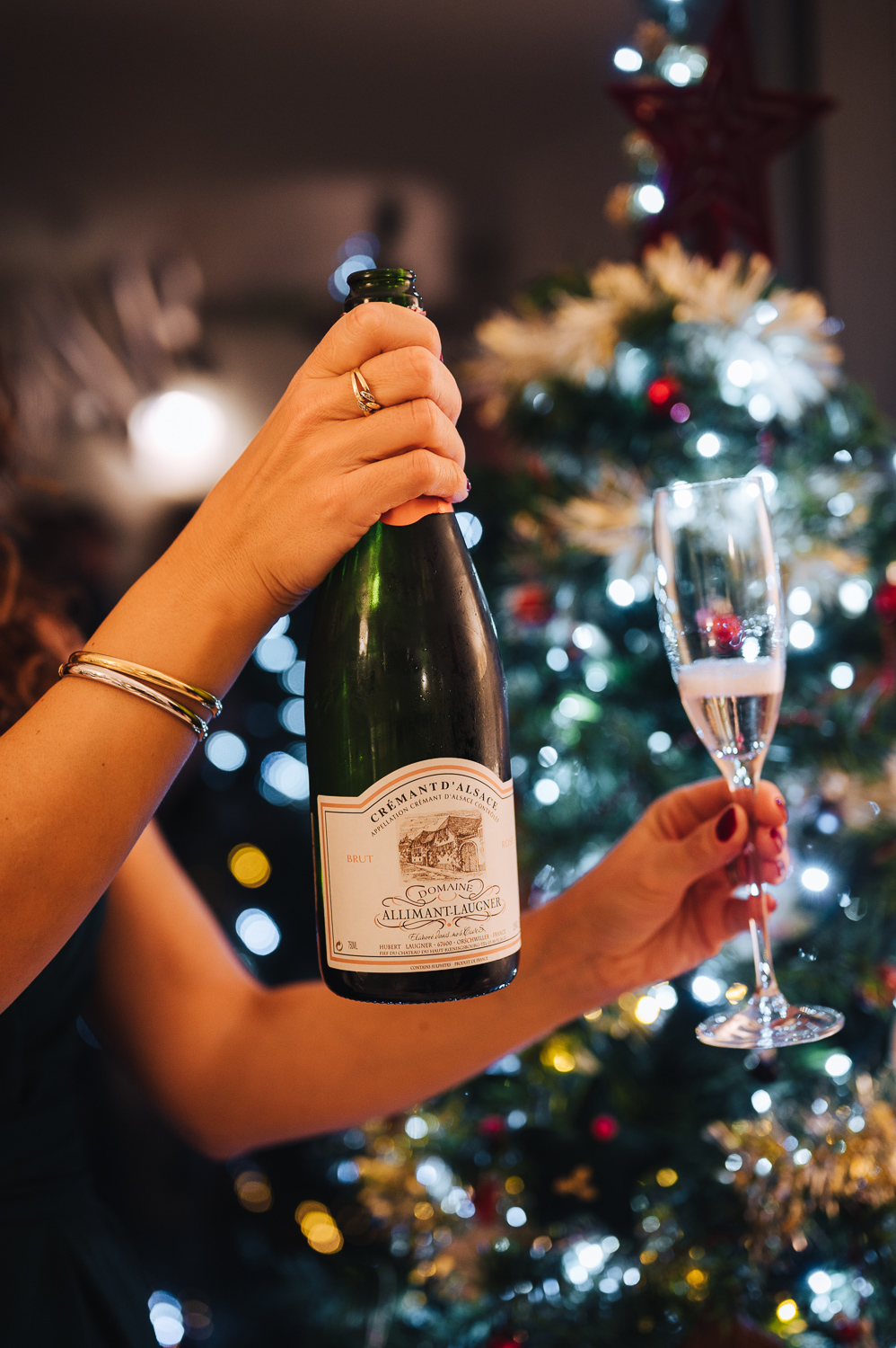 Domaine Allimant Laugner Cremant d'Alsace Rosé wine from France Domaine Allimant Laugner Cremant d'Alsace Rosé wine from France