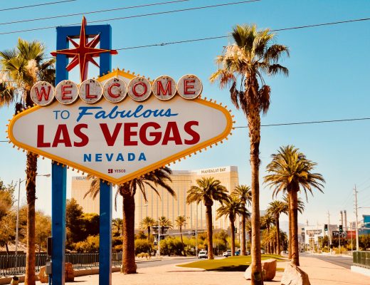 Las Vegas iconic neon sign