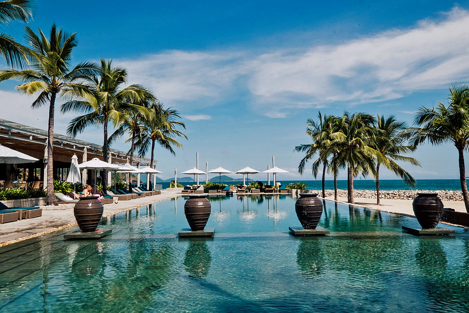 Swimming Pool at Mia Resort Nha Trang, Vietnam