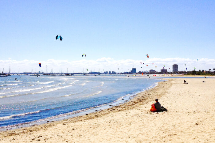 st kilda beach melbourne victoria australia