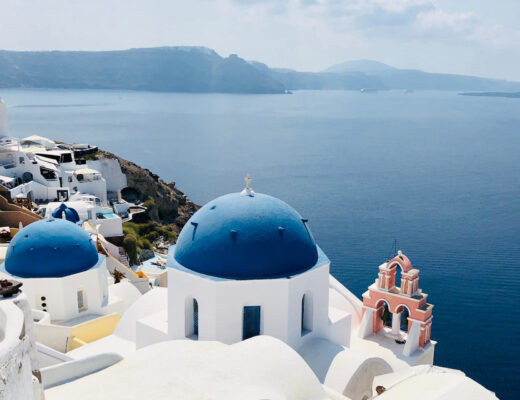Oia, Santorini island in Greece