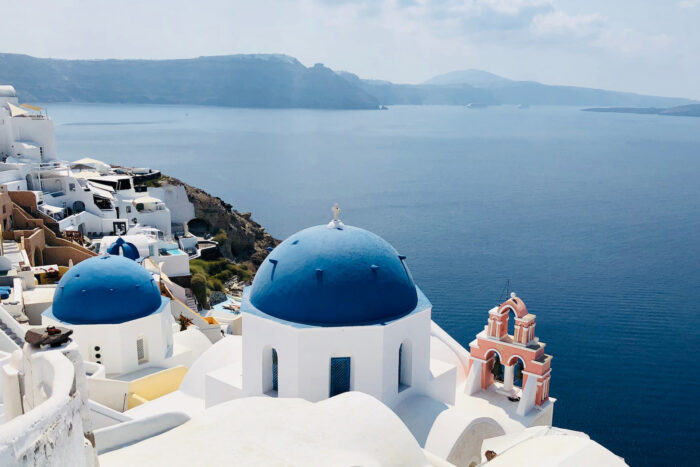 Oia, Santorini island in Greece