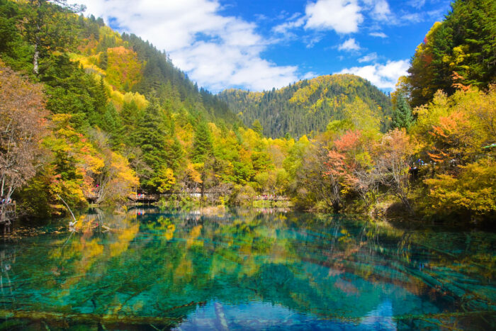autumn in Jiuzhaigou, China