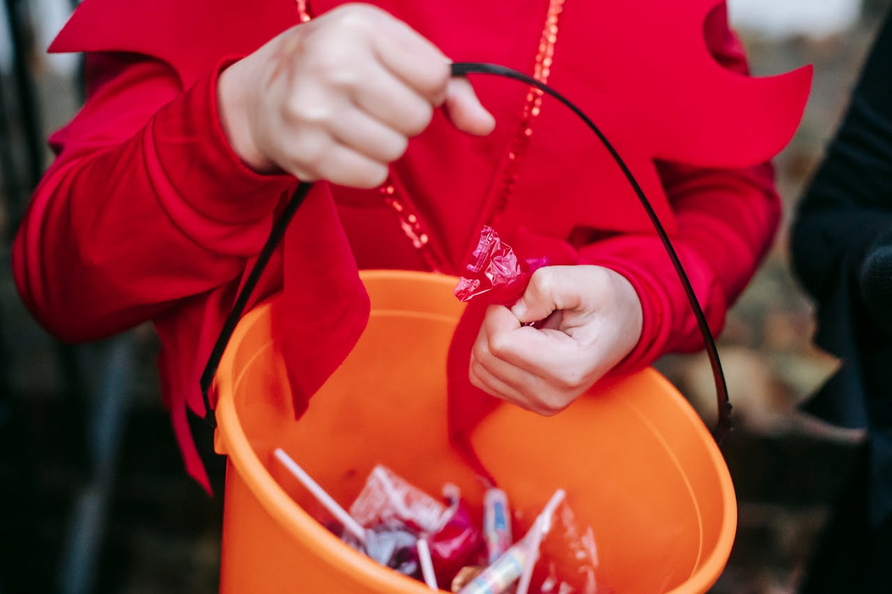 Halloween trick and treat