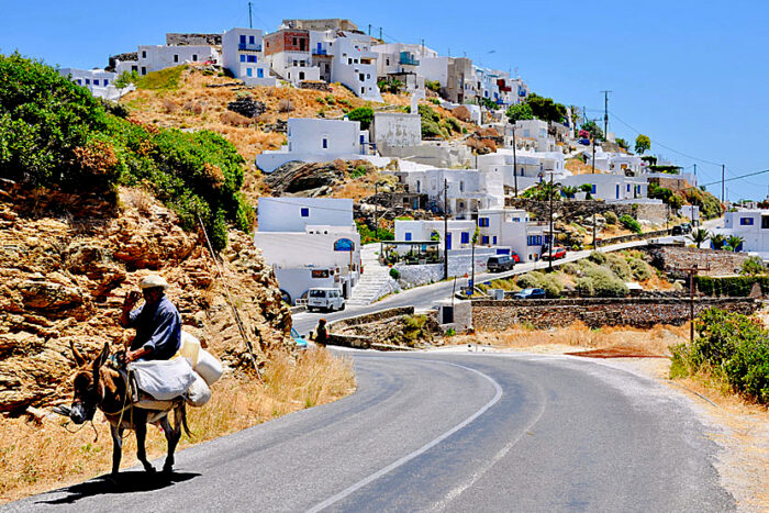 Kastro is one of the oldest settlements on Sifnos in Greece