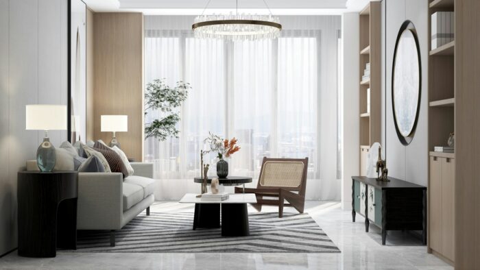 bright and airy living room with modern decor bright and airy living room with modern decor